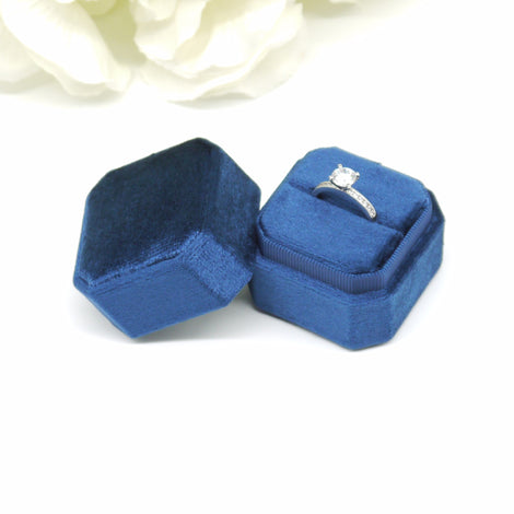 Single Octagon Ring Boxes